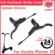Original Kaabo Mantis Kaabo Full Hydraulic Brake Lever For Mantis 10/8 Zero 10x Scooter Oil Brake