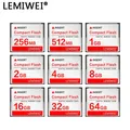 CF Card Compact Flash Digital Memory Card Storage 2GB 1GB 512MB 256MB 4GB 8GB 32GB Lemiwei Red High