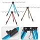 1pc Fishing Rod Holder Fishing Rods Stand Holder Telescopic Tripod Support Frame Rod Rest Bracket