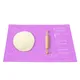 Silicone Rolling Dough Mat Large Non-Stick Silicone Pad Baking Mat Sheet Fondant Pizza Cookie