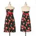 Anthropologie Dresses | Anthropologie "Papaver" Poppy Dress | Color: Black/Pink | Size: 8