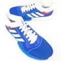 Adidas Shoes | Adidas Marquee Boost Blue Low Basketball Shoes | Color: Blue/White | Size: 14