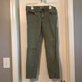 Free People Jeans | Army Green Free People Skinnies | Color: Green | Size: 28