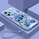 Disney-Mignon Liquide Stores Corde pour Xiaomi Art Stitch Angel Redmi Note 13 12 12S 12R 11
