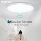 MARPOU-Plafonnier LED avec Capteur Radar Blanc Froid pour Couloir 220V 15W 20W 40W 50W