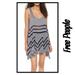 Free People Dresses | Free People Trapeze Dress | Color: Black/Gray | Size: Xs