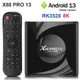 Boîtier TV X88 Pro 13 Ultra HD Android 13 Rockchip RK3528 4 Go 32 Go 64 Go 2.4 Go 5G Wifi 6