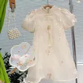 Robe traditionnelle de style chinois pour filles vêtements pour bébés filles robe de princesse