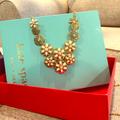 Kate Spade Jewelry | Bogo 50% Kate Spade Accent Necklace | Color: Gold/White | Size: Os