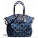 Coach Bags | Coach - Ashley Dotted Navy Blue Bag (Nwt!!) | Color: Blue/Silver | Size: Os