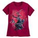 Disney Tops | Disney Store Red & Black Graphic Black Panther T-Shirt Top Blouse Size: M Nwt | Color: Red | Size: M