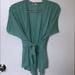 Anthropologie Tops | Anthropologie Moth Brand Tie Waist Sweater | Color: Green | Size: S