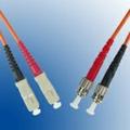 Microconnect ST/PC-SC/PC 1 M 1 M ST SC Orange Glasfaserkabel – LWL-Kabel (ST, SC, orange, Male Connector/Male Connector,-40 – 85 °C, 1 m)