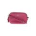 Coach Factory Leather Crossbody Bag: Pebbled Pink Solid Bags