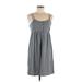 Mossimo Supply Co. Casual Dress: Gray Marled Dresses - Women's Size Medium