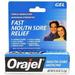 Orajel Mouth Sore Pain Relief Gel Count 1 - Toothache & Mouth Remedy / Grab Varieties & Flavors