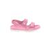 Stoney Clover Lane x Target Sandals: Pink Solid Shoes - Women's Size 8 - Open Toe