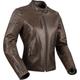 Segura Laxey Veste en cuir de moto dames, brun, taille 46 pour Femmes