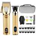 Pre-Owned Saoilli Professional Hair Trimmer for Men Stainless Steel GOLD LM-2033 (Fair)