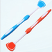 Dental Tools Tongue Cleaner Tongue Brush 2pcs Professional Tongue Scraper Portable Tongue Cleaners Ultra- Soft Tongue Scrap Cleaning Tools Help Fight Bad Breath Dental Tools Tongue Cleaner