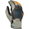 Klim Badlands Aero Pro Short 2024 Gants de moto, gris-bleu, taille L