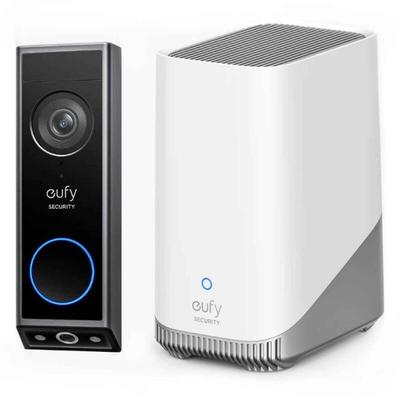 Eufy Security Video Doorbell E340, Dual-Kameras mit Paketerkennung (E8214311)