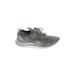 Under Armour Sneakers: Gray Color Block Shoes - Women's Size 10 - Almond Toe