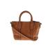 Satchel: Tan Solid Bags