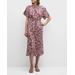 Ciao Floral-print Cotton Midi Shirtdress