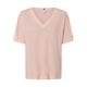 Tommy Hilfiger T-Shirt mit Leinen-Anteil Damen rosa, XS