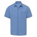 Per uomo Camicia Camicia di lino Camicia bianca di cotone Camicia Estiva Camicia da Spiaggia Camicia in cotone e lino Semplice Vacanza Streetwear Nero Bianco Giallo Blu Manica Corta Bavero Estate