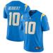 Men's Nike Justin Herbert Powder Blue Los Angeles Chargers Vapor Limited Jersey