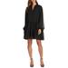 Emma Tiered Chiffon Long Sleeve Minidress