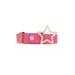 Star-shaped Buckle Leather Belt