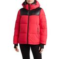 Colorblock Hooded Puffer Jacket