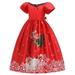 TMOYZQ Toddler Girls Princess Dress Prom Ball Gown Dresses Christmas Cosplay Costume Dress Up Clothes Birthday Party Fancy Outfits for Little Girls 6-17 Year Old Gifts