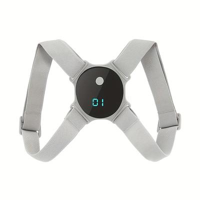 USB Intelligent Posture Corrector Back Posture Trainer Clavicle Spine Shoulder Correction Smart Tips Adjustable Length Back Support