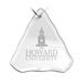 Howard Bison 3.25'' x 3.75'' Glass Tree Ornament