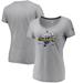 Women's Fanatics Branded Gray St. Louis Blues 2019 Stanley Cup Champions Locker Room V-Neck T-Shirt