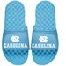 Men's ISlide Carolina Blue North Tar Heels Combination Wordmark Slide Sandals