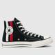 Converse chuck 70 hi shifter trainers in black multi