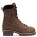 Carolina Birch 8" Composite Toe Logger - Mens 10.5 Brown Boot D