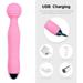 Cordless Wand Massager with 7 Vibration Modes Relaxing Sticks for Back Neck Shoulder Body Muscle Sports Recovery