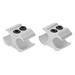 Aluminum Alloy Stepper Professional Wheelchair Pipe Clamp Joint Connector for Walking Aid Accessories
