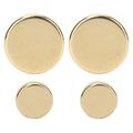 Weight Loss Magnetic Therapy Earring Magnet Slimming Acupoints Stimulating Ear Stud GoldWithout Hole