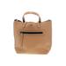 Botkier Leather Satchel: Tan Solid Bags