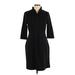 J. McLaughlin Casual Dress: Black Dresses - Women's Size Large