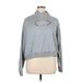 Nike Pullover Hoodie: Gray Marled Tops - Women's Size X-Large