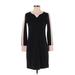 J.Crew Casual Dress - Sweater Dress: Black Dresses - Women's Size 0