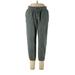 H&M Sweatpants - High Rise: Green Activewear - Women's Size Large